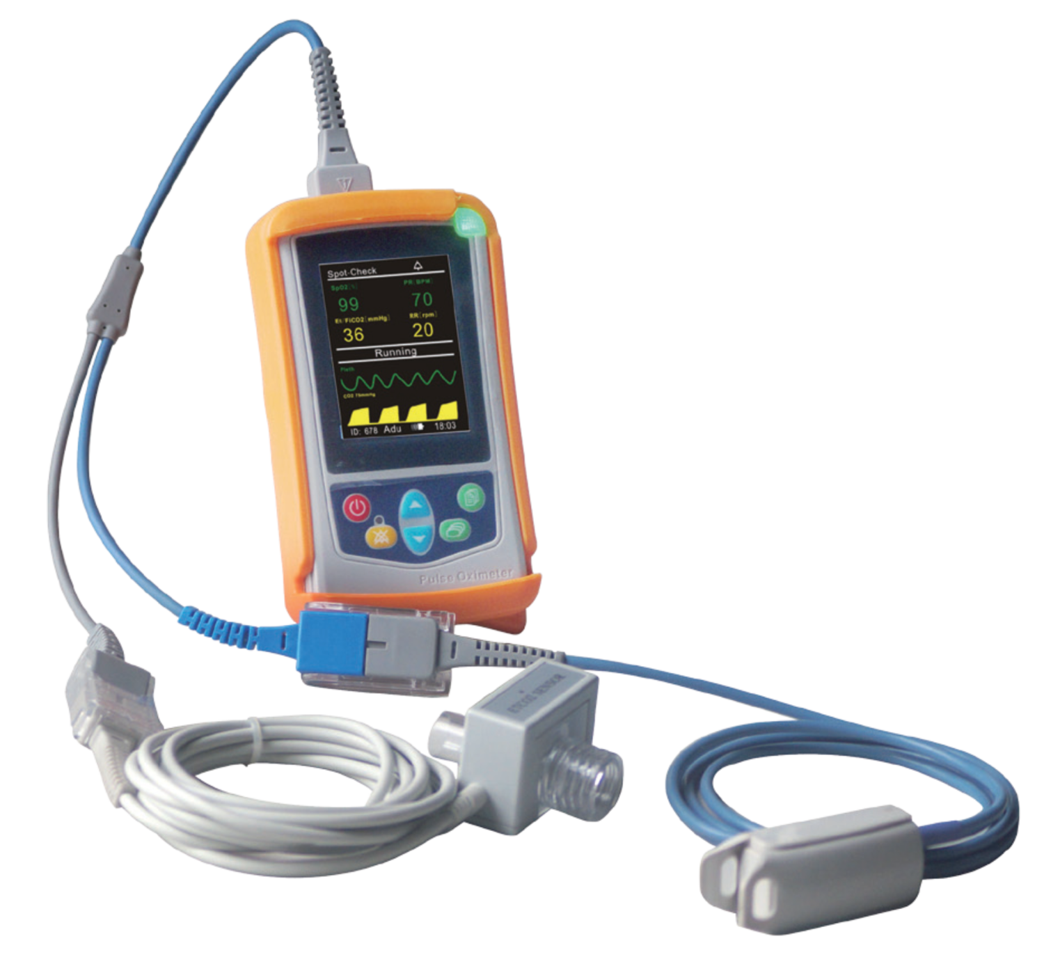 Handheld Capnograph / Capnography Monitor